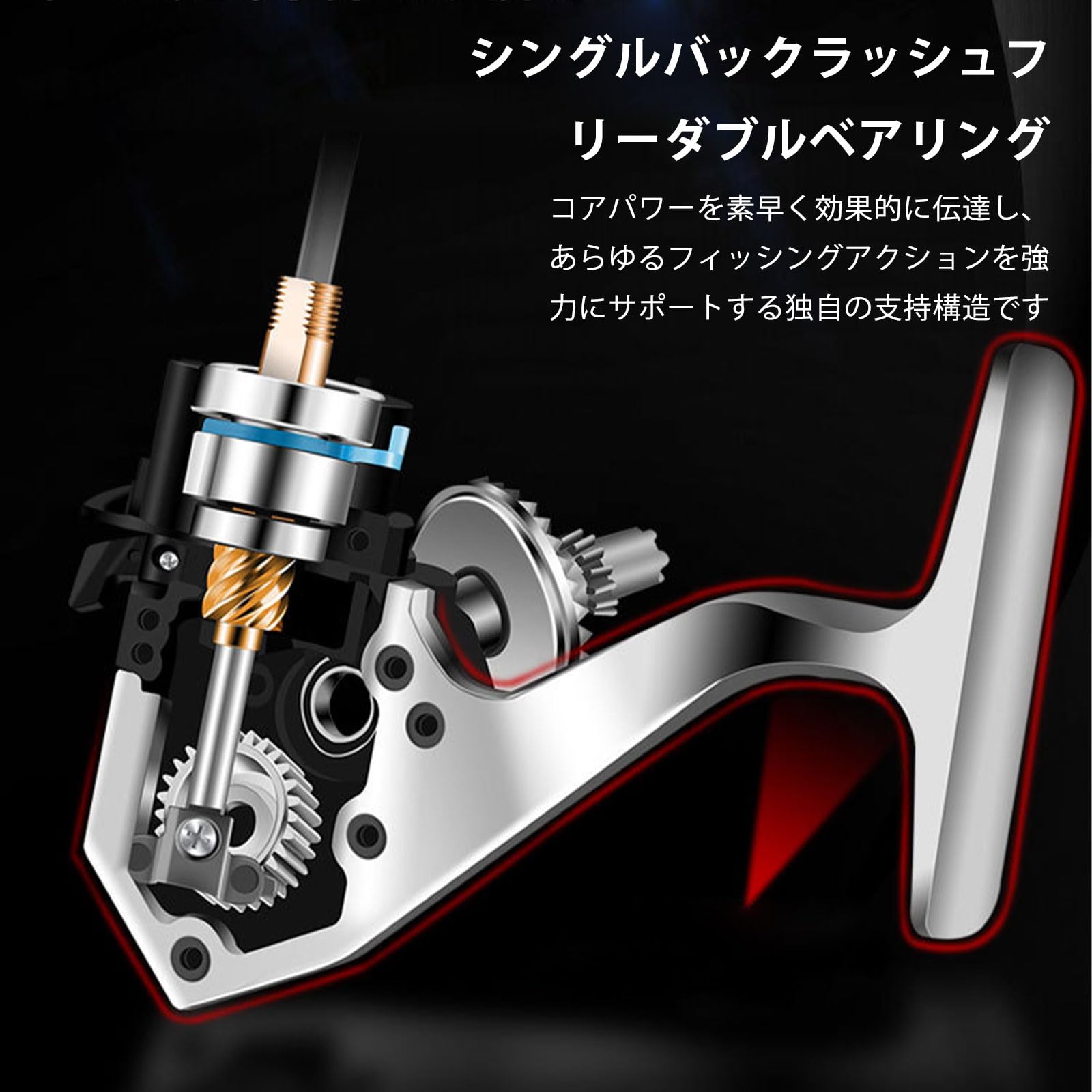  Express リール 6.3:1 ギア比 Amazon | SPTFH スピニングリール 超軽量遠投リール ギア比5.1:1